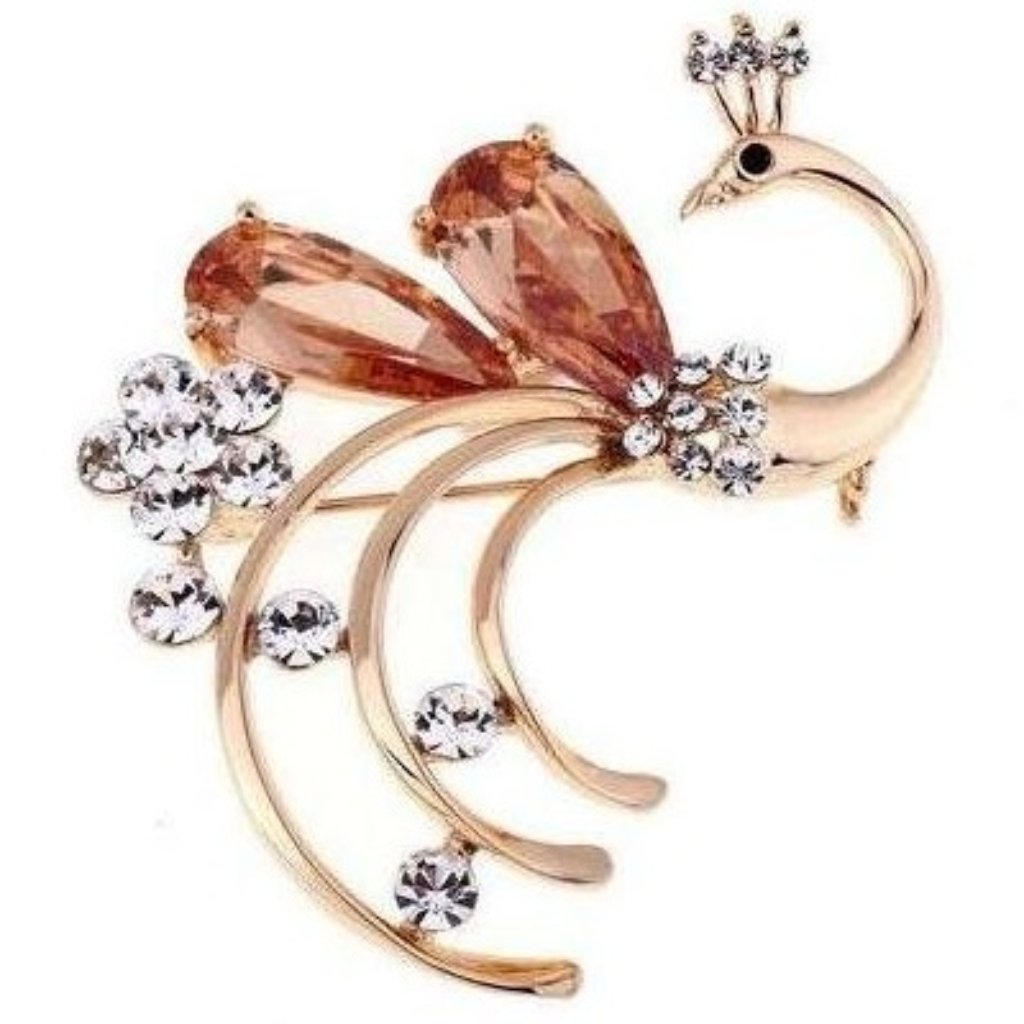 3 For $20 New Victorian Style Peacock Brooch